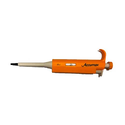 56. 	MICROPIPETA MONOCANAL VOLUMEN FIJO 25UL ACCUMAX