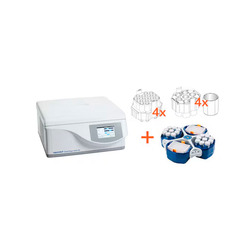 55572. CENTRIFUGA REFRIGERADA MOD. 5910RIG C/TOUCHSCREEN INTERFACE C/ROTOR S-4 UNIVERSAL, 14,000RPM CESTILLOS UNIVERSALES, TUBOS DE 5, 15, 50ML, BOTELLAS DE 175-250ML Y ADAPTADOR DE PLACAS 120V 50/60HZ EPPENDORF