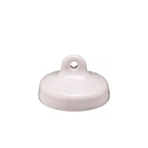 2222. TAPA DE PORCELANA P/CRISOL 26MM #00 - COORS