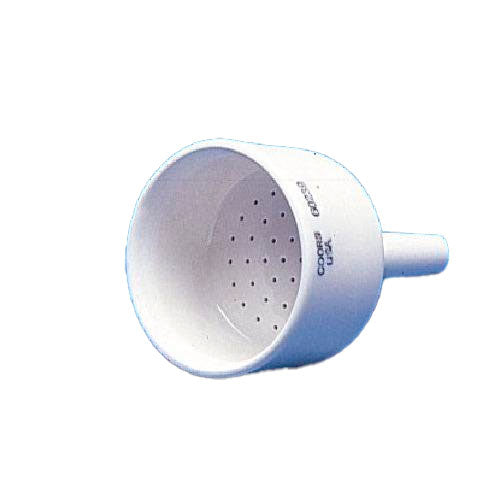 51417. EMBUDO BUCHNER DE PORCELANA 320ML, ALTURA 160MM P/PAPEL FILTRO DIAMETRO 90MM - COORS
