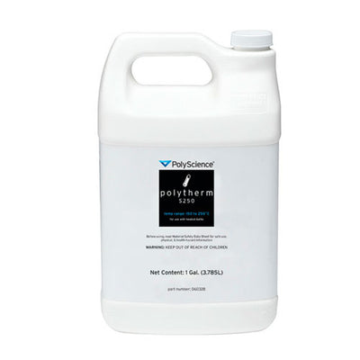 51091. FLUIDO DE TRANSFERENCIA DE CALOR POLYTHERM S250 1GAL (3.8LT) 150-250°C POLYSCIENCE