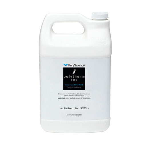 51091. ACEITE DE SILICON RANGO DE TEMPERATURA DE 150 ° A 250 ° PARA TRANSFERENCIA DE CALOR, USO TANQUES DE ACERO INOXIDABLE 3.8 L - POLYSCIENCE