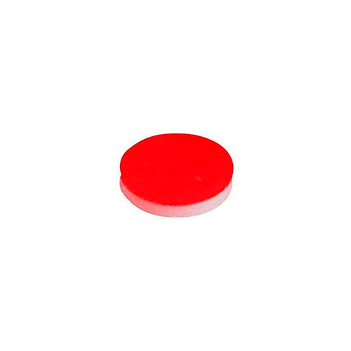 2104. SEPTAS DE TEFLON/HULE ROJO 8MM X 0.045PULG C/100 FINNERAN