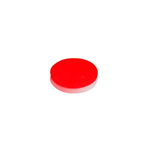 2106. SEPTAS PRE-CORTADAS DE 9MM X 0.040 PTFE ROJO/SILICON C/100 PIEZAS - FINNERAN
