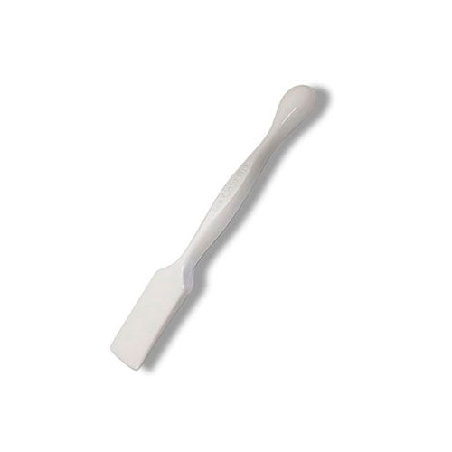 24000. ESPATULA DOBLE DE PORCELANA C/CUCHARA 0.5ML LARGO 165MM COORS