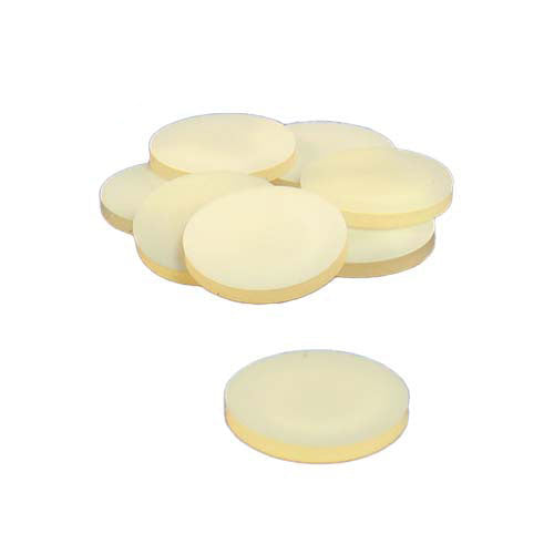 22163. SEPTAS DE TEFLON GRIS /SILICON 15MM X 0.060PULG P/VIALES DE 2-3 DRAMS PAQUETE C/100 PIEZAS FINNERAN