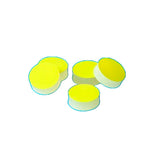 30282. SEPTAS DE SILICON/TEFLON 3X11MM COLOR AMARILLO C/25 FINNERAN