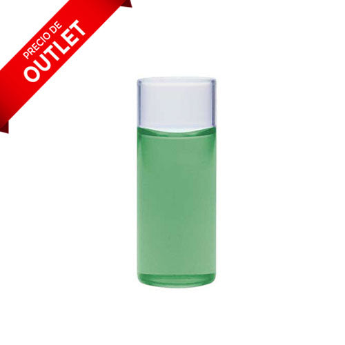 3000. VIAL VIDRIO CLARO 30ML SHELL FORMA BAJA S/TAPA C/144 - KIMBLE