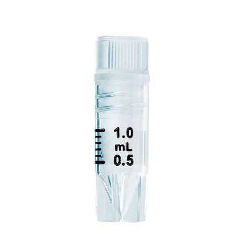 24759. VIAL CRIOGENICO (CRIOVIAL) 1ML CRYOFREEZE ROSCA INTERNA, BASE STARGRIP ESTERIL PAQUETE C/50 PIEZAS SSIBIO