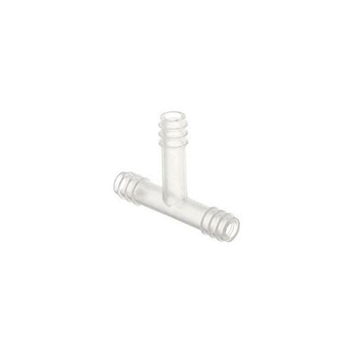 3363. CONECTOR DE TUBERIA TIPO T DE POLIPROPILENO 3/16" C/10 - NALGENE