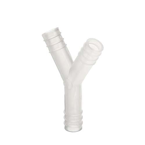 12235. CONECTOR DE TUBERIA TIPO Y DE POLIPROPILENO 3/8PULG PAQUETE C/5 PIEZAS - NALGENE