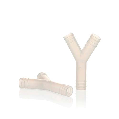 12231. CONECTOR DE TUBERIA TIPO Y DE POLIPROPILENO 1/2PULG PAQUETE C/10 PIEZAS - NALGENE
