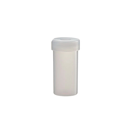 3362. VIAL LDPE NATURAL 18ML C/TAPA A PRESION PAQUETE C/15 PIEZAS - NALGENE