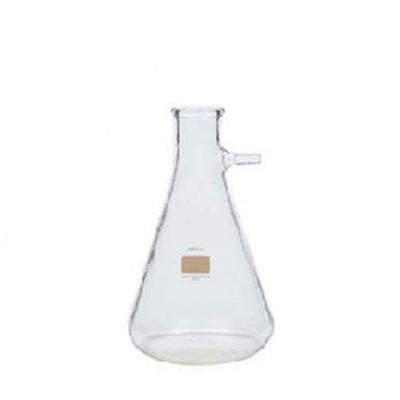 17534. MATRAZ DE FILTRACION VIDRIO 1LT C/REVESTIMIENTO DE SEGURIDAD, TAPON #8 WHEATON