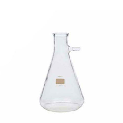 17534. MATRAZ DE FILTRACION VIDRIO 1LT C/REVESTIMIENTO DE SEGURIDAD, TAPON #8 WHEATON