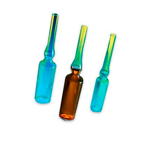 17326. AMPOLLETA DE VIDRIO BOROSILICATO CLARO 1.2ML CAJA C/144 PIEZAS - WHEATON