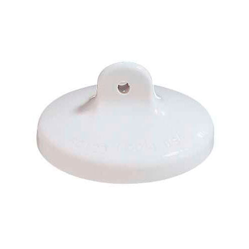 24006. TAPA DE PORCELANA P/CRISOL, DIAMETRO INTERIOR 39MM COORS