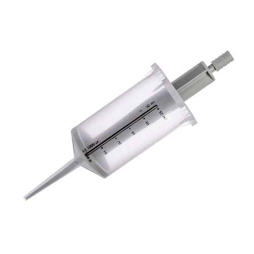52530. PUNTAS 50ML CLARAS ESTERIL P/PIPETA REPETIDORA STEP-R C/25 CORNING