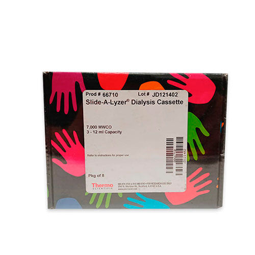 10163. CASSETTE DE DIALISIS SLIDE-A-LYZER MWCO 7K, 12ML C/8 THERMO SCIENTIFIC