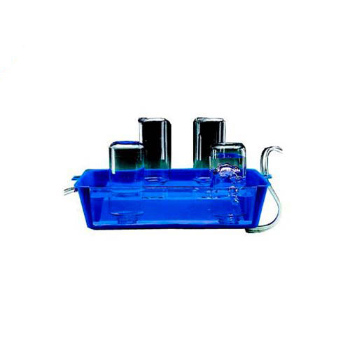 1447. CUBA NEUMATICA DE POLIPROPILENO P/4 BOTELLAS 250ML P/HPLC 31X17.2X76CM - NALGENE