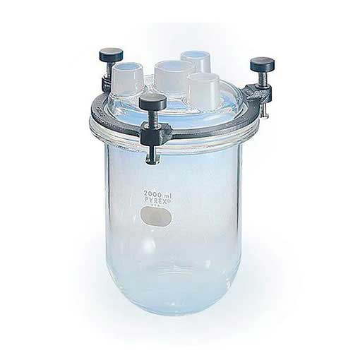 1132. BASE REACTOR DE VIDRIO P/RESINA 3LT - PYREX