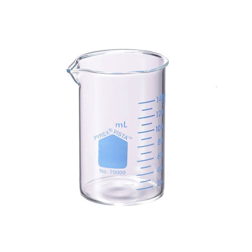 52239. VASO DE PRECIPITADO DE VIDRIO 10ML FORMA BAJA GRADUADO C/3 - PYREX VISTA