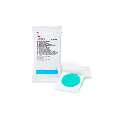 1777. PLACA PETRIFILM P/BACTERIA ACIDO LACTICAS C/50, 6461 3M