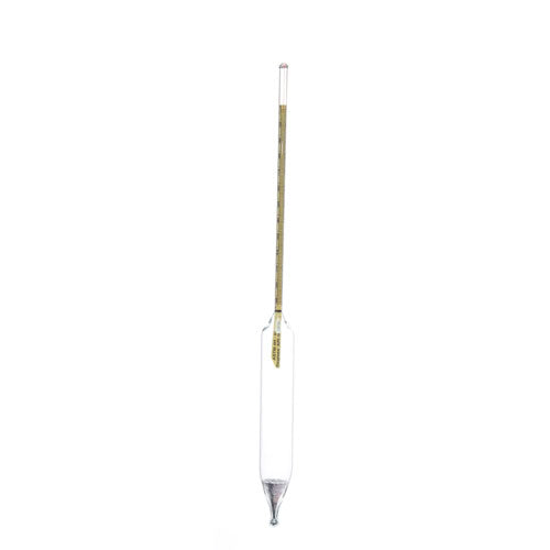 50801. DENSIMETRO (PESA LIQUIDOS) GRAVEDAD ESPECIFICA 29-41 API ASTM 4H, LONGITUD 330MM KESSLER