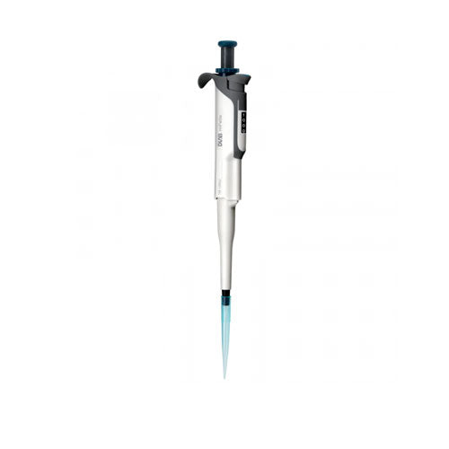 52020. MICROPIPETA MONOCANAL VOLUMEN VARIABLE 1-10ML AUTOCLAVABLE HIPETTE CODIGO DE COLOR AZUL - DLAB