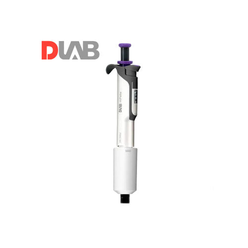 51314. MICROPIPETA MONOCANAL VOLUMEN VARIABLE 0.5-5ML AUTOCLAVABLE HIPETTE CODIGO DE COLOR MORADO - DLAB