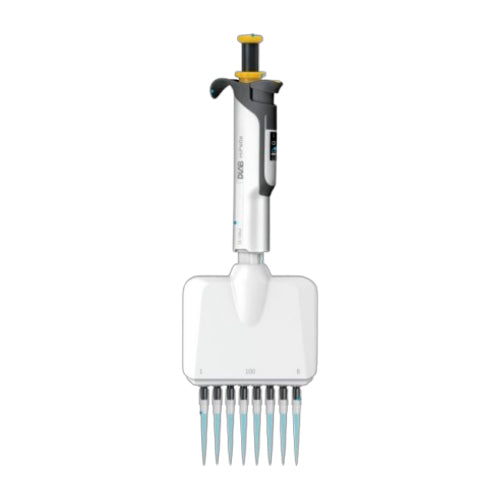 52487. MICROPIPETA MULTICANAL 8 CANALES VOLUMEN VARIABLE 5-50UL HIPETTE - DLAB