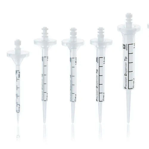 29687. PUNTAS 0.5ML, 1ML, 1.25ML, 2.5ML, 5ML, 10ML Y 12.5ML MULTI-PACK CLARAS NO ESTERIL DESECHABLES P/PIPETA REPETIDORA C/140 BRAND