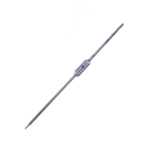 23171. PIPETA VOLUMETRICA DE VIDRIO 4ML CLASE B CODIGO COLOR PAQUETE C/3 PIEZAS PYREX