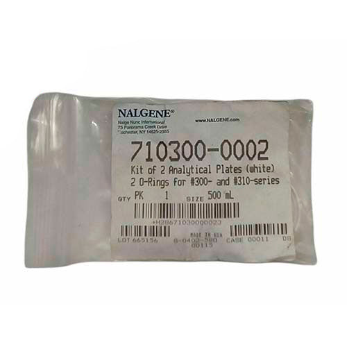 12287. KIT DE 2 PLACAS ANALITICAS 2 O-RINGS P/SERIES 300 & 310 - NALGENE
