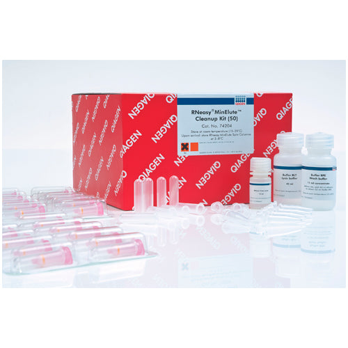 54003. KIT DE LIMPIEZA RNEASY MINELUTE C/50 COLUMNAS DE CENTRIFUGACION QIAGEN