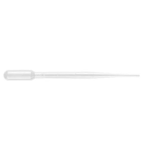 31629. PIPETA DE TRANSFERENCIA 1ML, LARGO 15CM, BULBO 5ML, NO ESTERIL GRADUADA C/500 BRAND