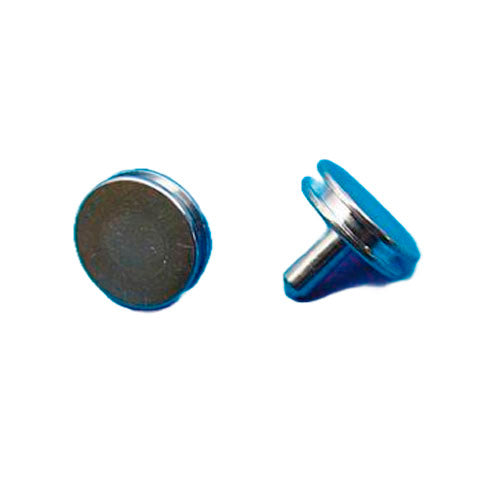 24272. PORTAESPECIMENES ESTANDAR DE ALUMINIO 3.1X8MM P/MICROSCOPIA C/500 EMS