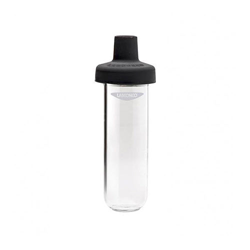 661. FRASCO DE VIDRIO CLARO 80ML FREEZONE COMPLETO LABCONCO