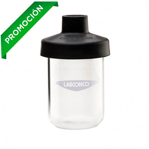 8708. FRASCO VIDRIO CLARO 150ML FREEZONE COMPLETO - LABCONCO