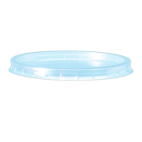 51930. TAPA A PRESION DE POLIETILENO TRANSPARENTE P/VASO DE 100ML 75.570 C/1000 - SARSTEDT