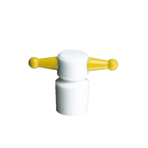 2264. TAPON DE TEFLON #22 COLOR AMARILLO PAQUETE C/2 PIEZAS PYREX