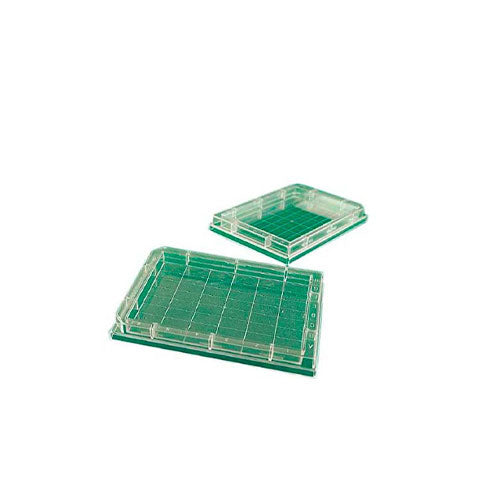 22226.  MICROPLACA 96 POZOS 300UL UNIPLATE, FONDO PLANO, PE BLACK CAJA C/5 PIEZAS WHATMAN