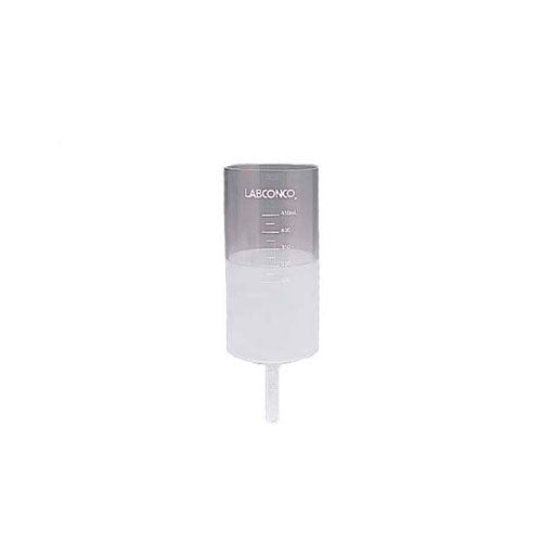 625. TUBO DE VIDRIO BOROSILICATO 450ML, TALLO 3ML P/SISTEMA DE EVAPORACION RAPIDVAP LABCONCO