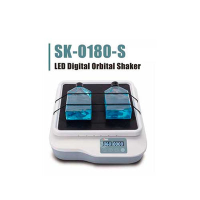 21977. AGITADOR ORBITAL DIGITAL LED 40-200RPM, MOTOR DC 100-240V 50/60HZ - DLAB