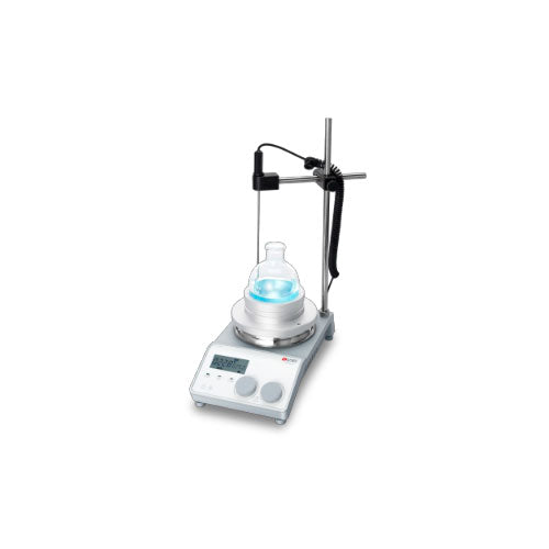 51211. AGITADOR MAGNETICO C/PARRILLA (PLACA) DE CALENTAMIENTO MOD. MS10-H500-PRO LCD DIGITAL 10PULG, 100-1500RPM, 500°C INCLUYE SENSOR PT1000A (18900016) Y ABRAZADERA DE SOPORTE (18900017) - DLAB