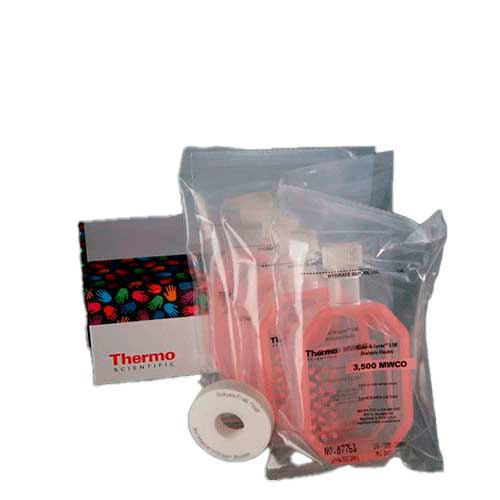 23523. MATRAZ DE DIALISIS 230ML, SLIDE-A-LYZER, 3.5K MWCO, MEMBRANA DE CELULOSA C/4 PIERCE