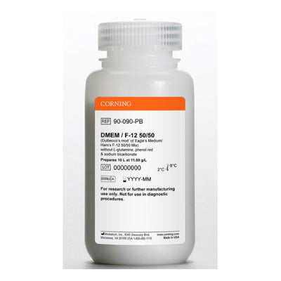 30348. DMEM (DULBECCO'S MODIFIED EAGLE MEDIUM) MEZCLA HAMS F-12 50/50 EN POLVO P/10LT CORNING