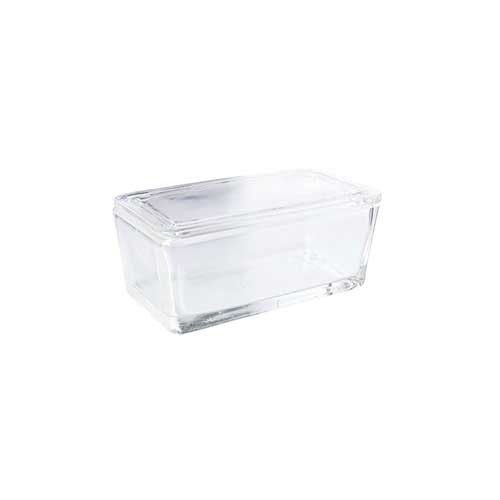50867. CAJA DE VIDRIO C/TAPA P/50 PORTAOBJETOS - WHEATON