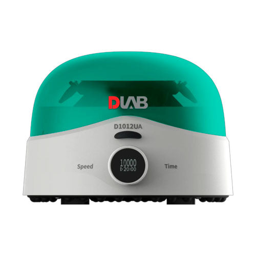52022. MICROCENTRIFUGA MOD. D1012UA P/44 TUBOS PCR DE 0.2ML, 0.5/1.5/2ML X 12, TIRA 4 TUBOS PCR 0.2ML, ALTA VELOCIDAD 10000RPM PANTALLA OLED 240V, 60HZ - DLAB
