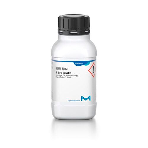 51950. CALDO BSM ADECUADO P/MICROBIOLOGIA NUTRISELECT BASIC 500GR - SIGMA-ALDRICH